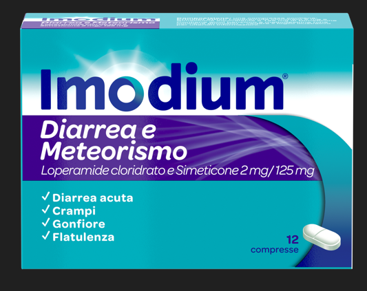 IMODIUM DIARREA E METEOR*12CPR - Farmacia Murachelli Di Putelli dr. Giovanni