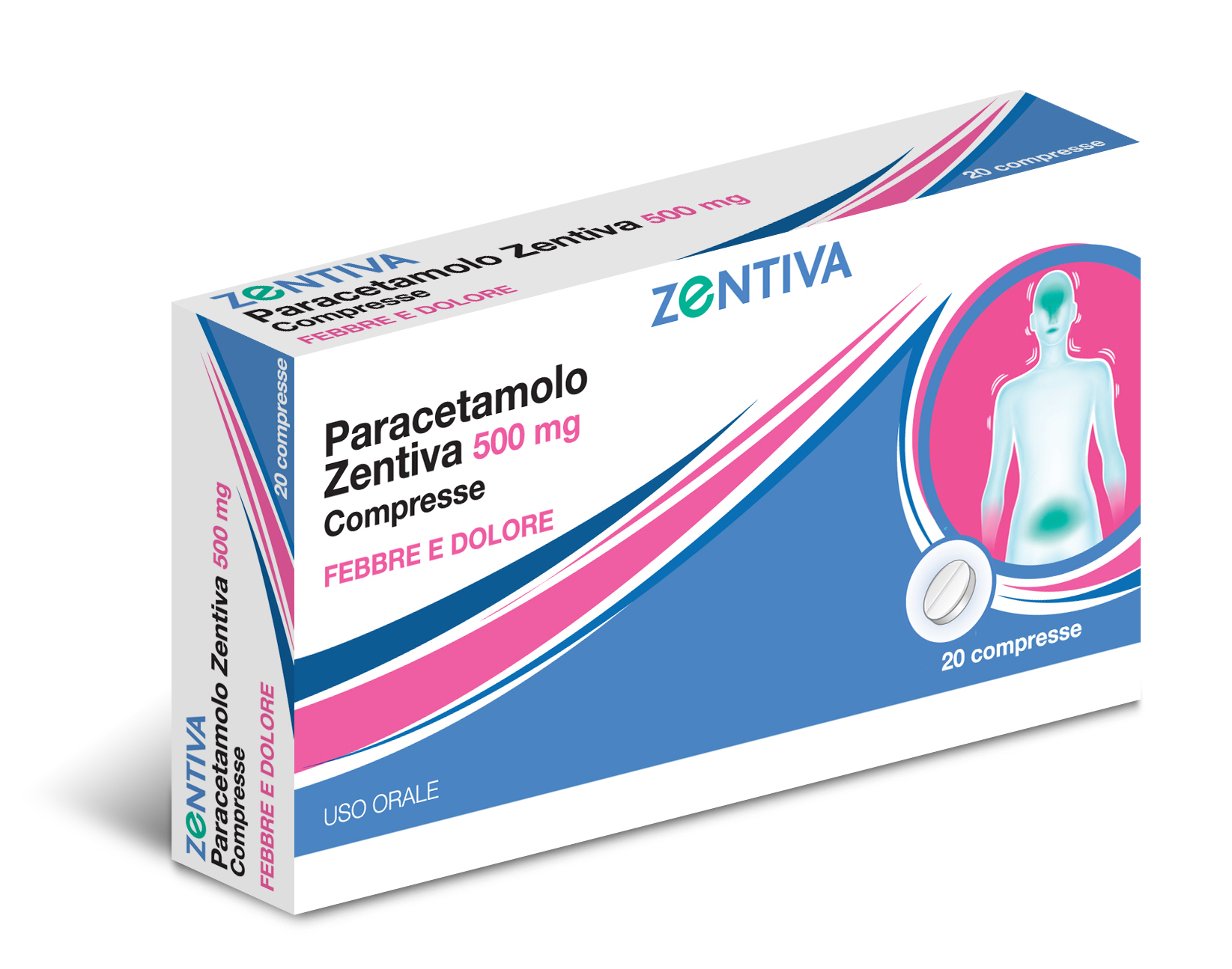 PARACETAMOLO ZEN*20CPR 500MG - Farmacia Murachelli Di Putelli dr. Giovanni