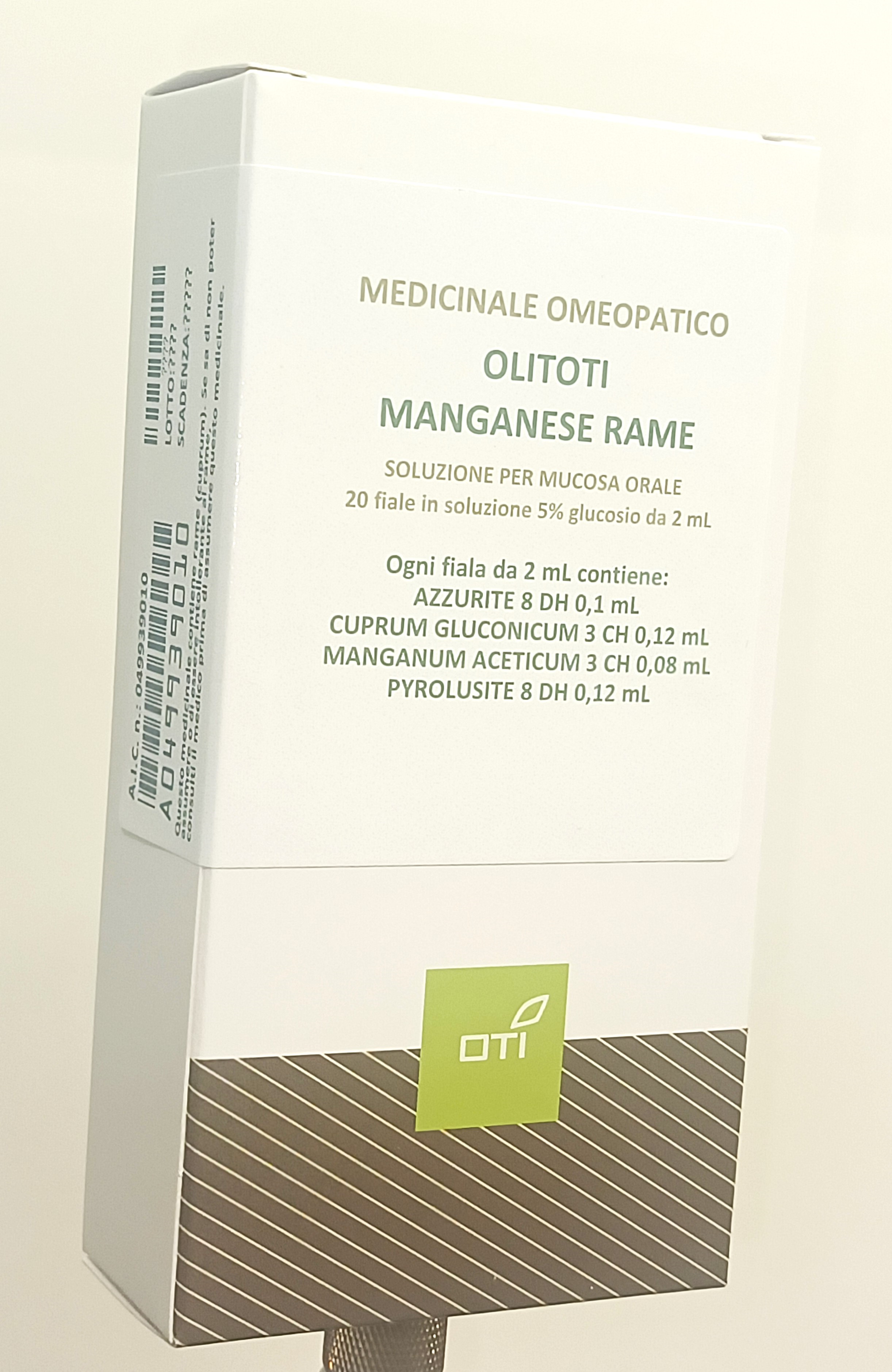 OLITOTI MANGANESE RAME*OS 20F - Farmacia Murachelli Di Putelli dr. Giovanni