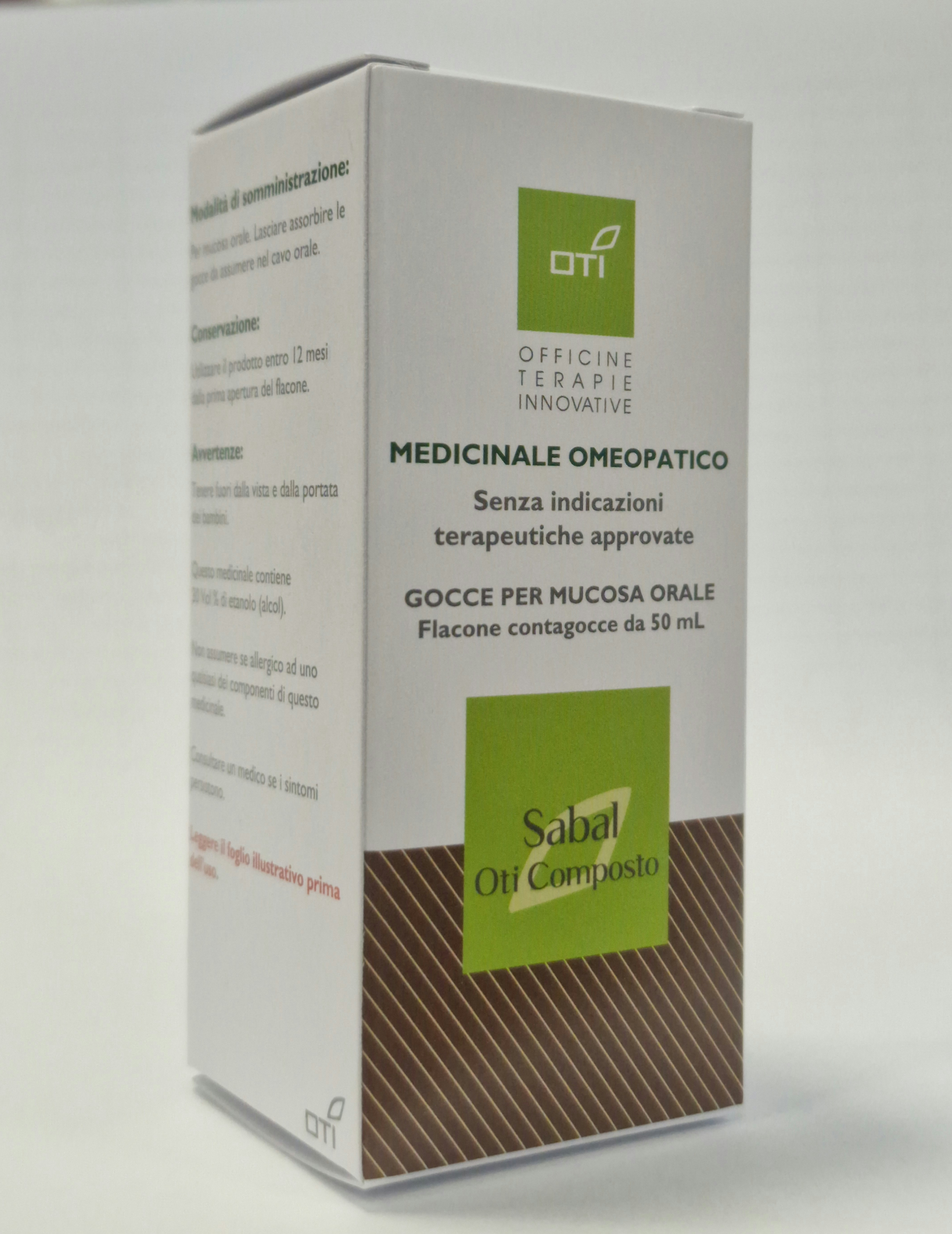 SABAL OTI COMP*OS GTT 1FL 50ML - Farmacia Murachelli Di Putelli dr. Giovanni