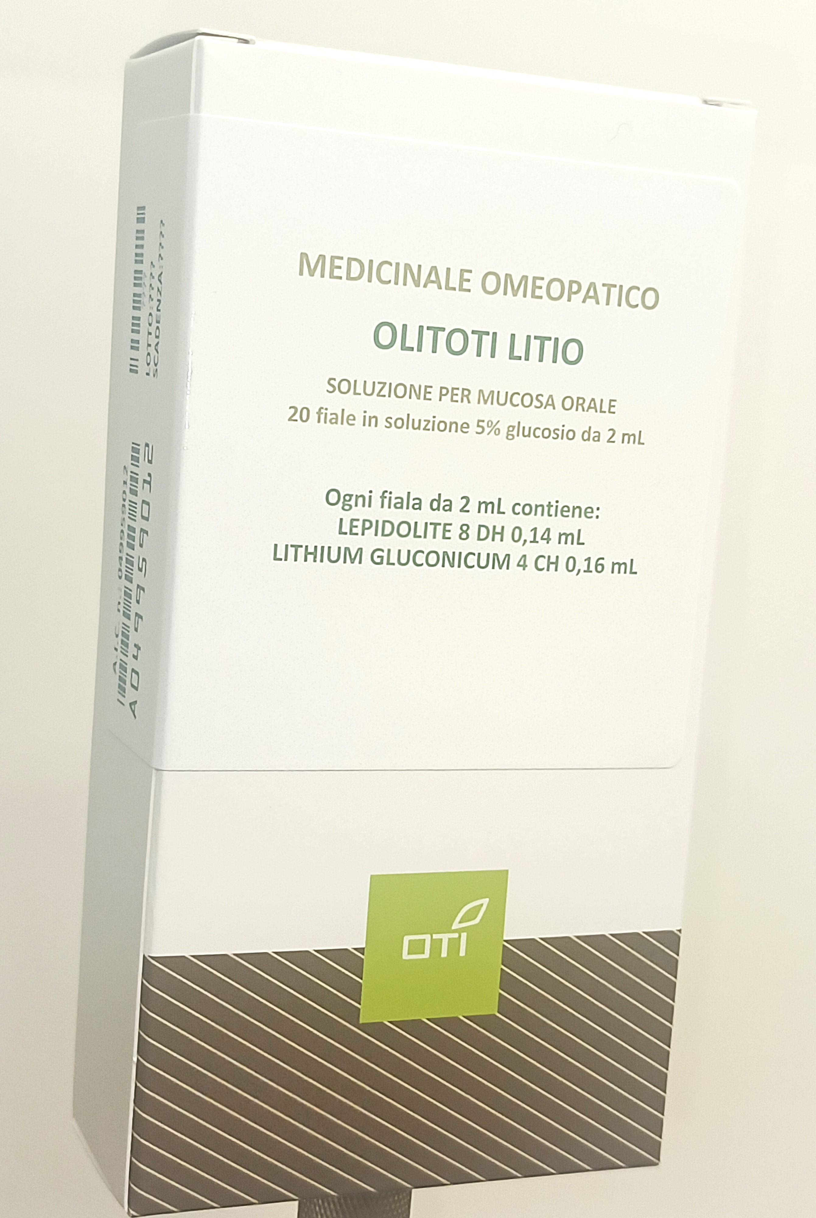 OLITOTI LITIO*OS 20F 5% 2ML - Farmacia Murachelli Di Putelli dr. Giovanni