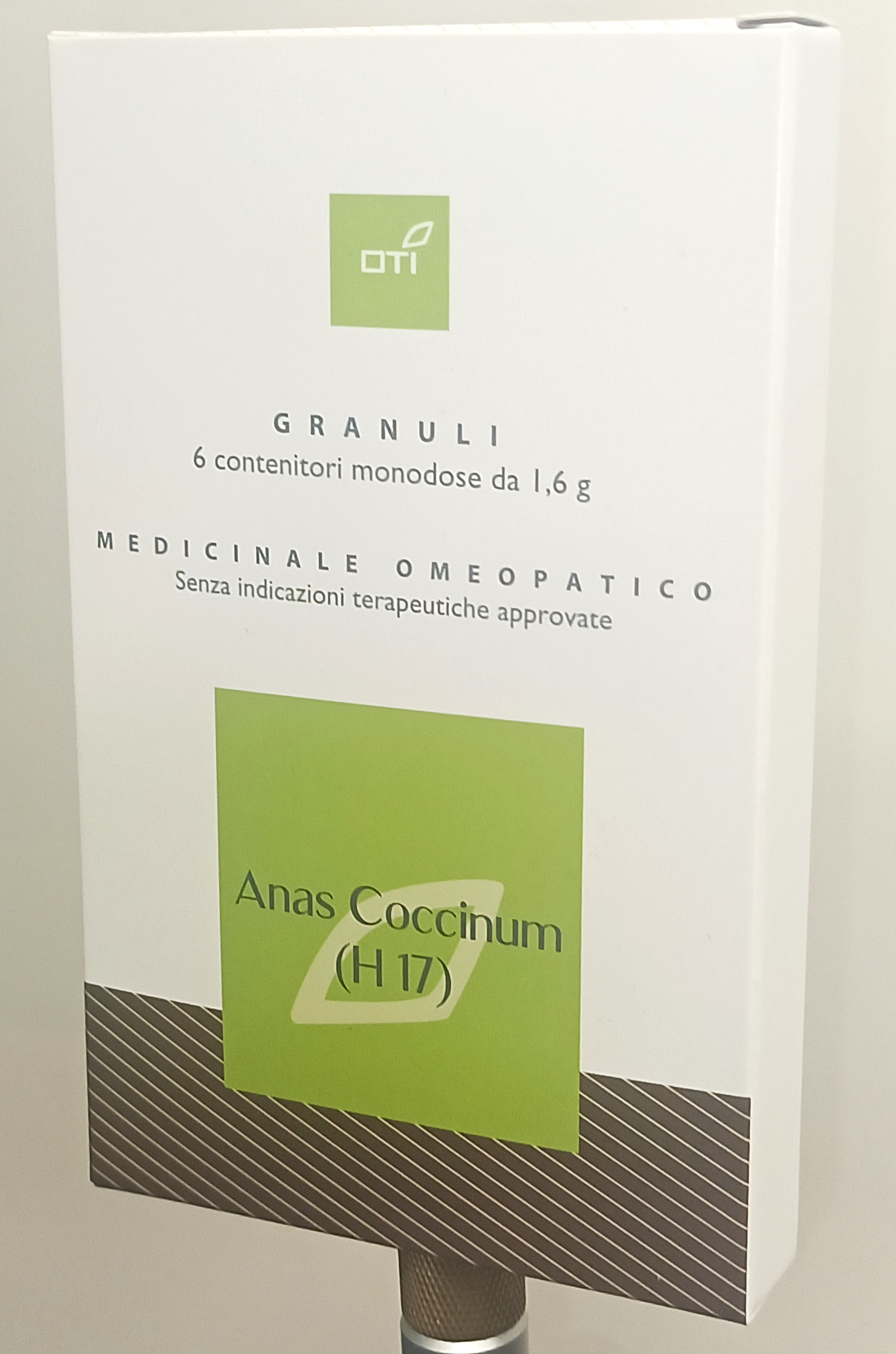 ANAS COCCINUM H17*6 MONOD 1,6G - Farmacia Murachelli Di Putelli dr. Giovanni