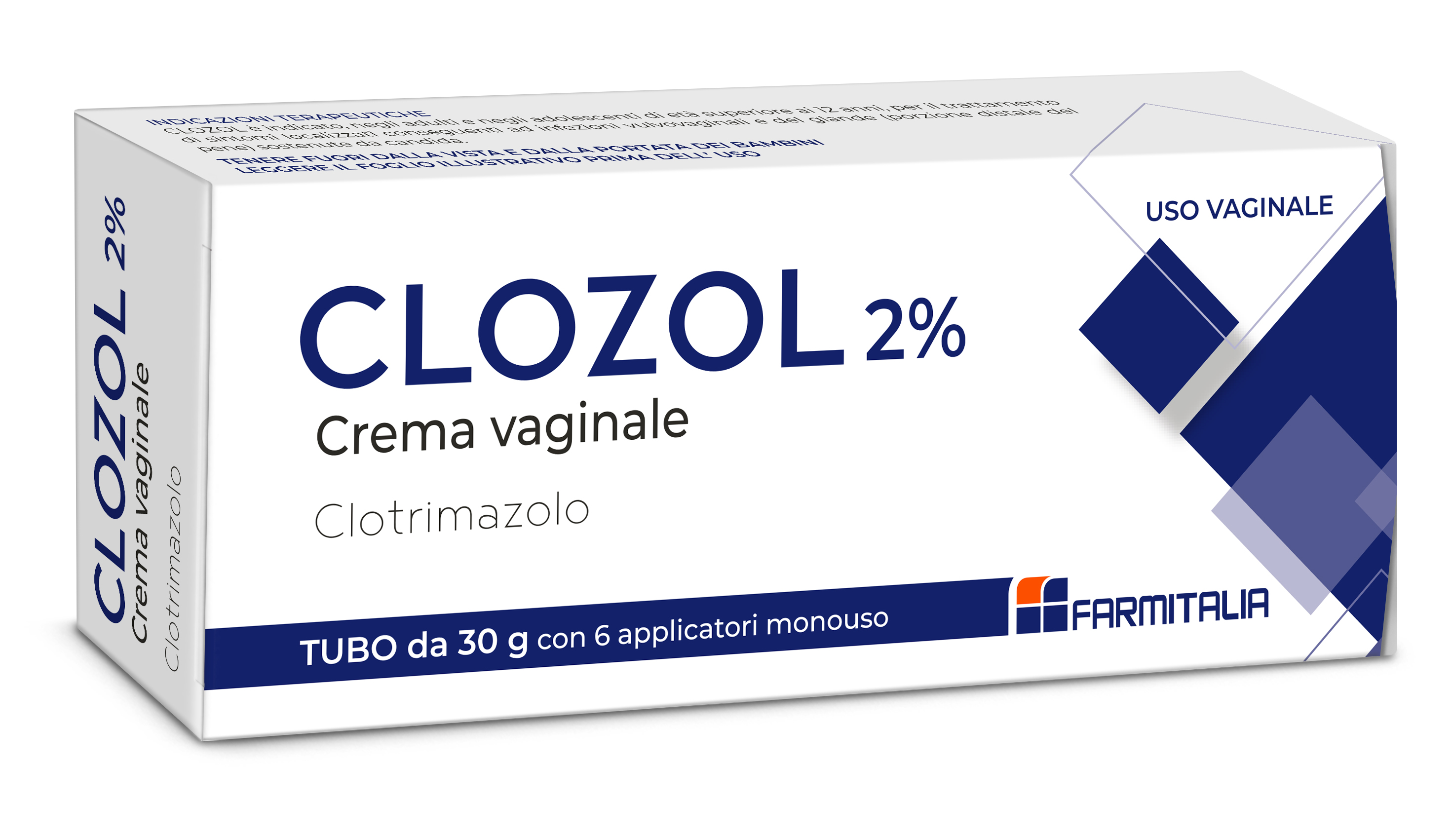CLOZOL*CREMA VAG 30G 2% - Farmacia Murachelli Di Putelli dr. Giovanni