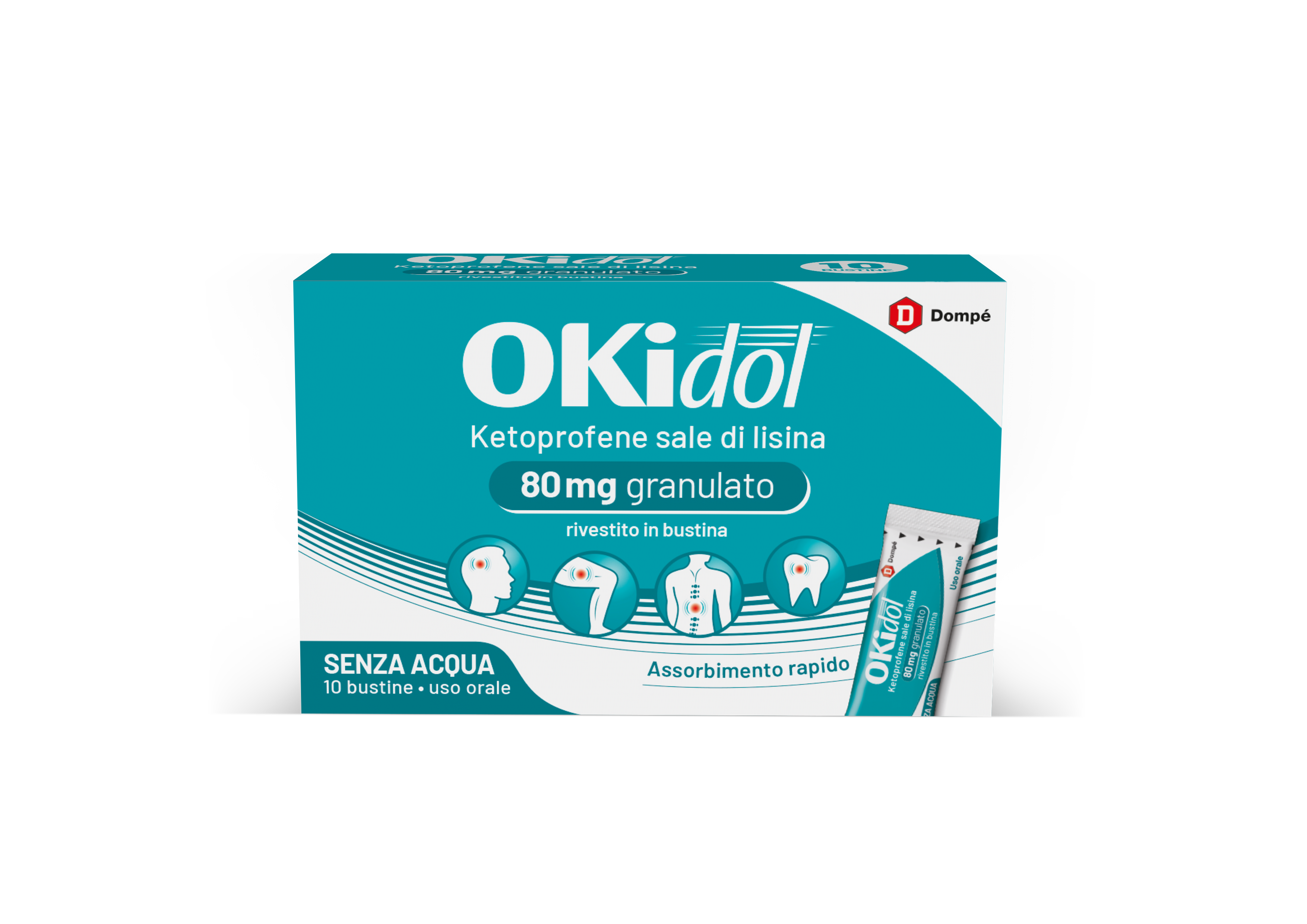 OKIDOL*OS GRAT 10BUST 80MG - Farmacia Murachelli Di Putelli dr. Giovanni