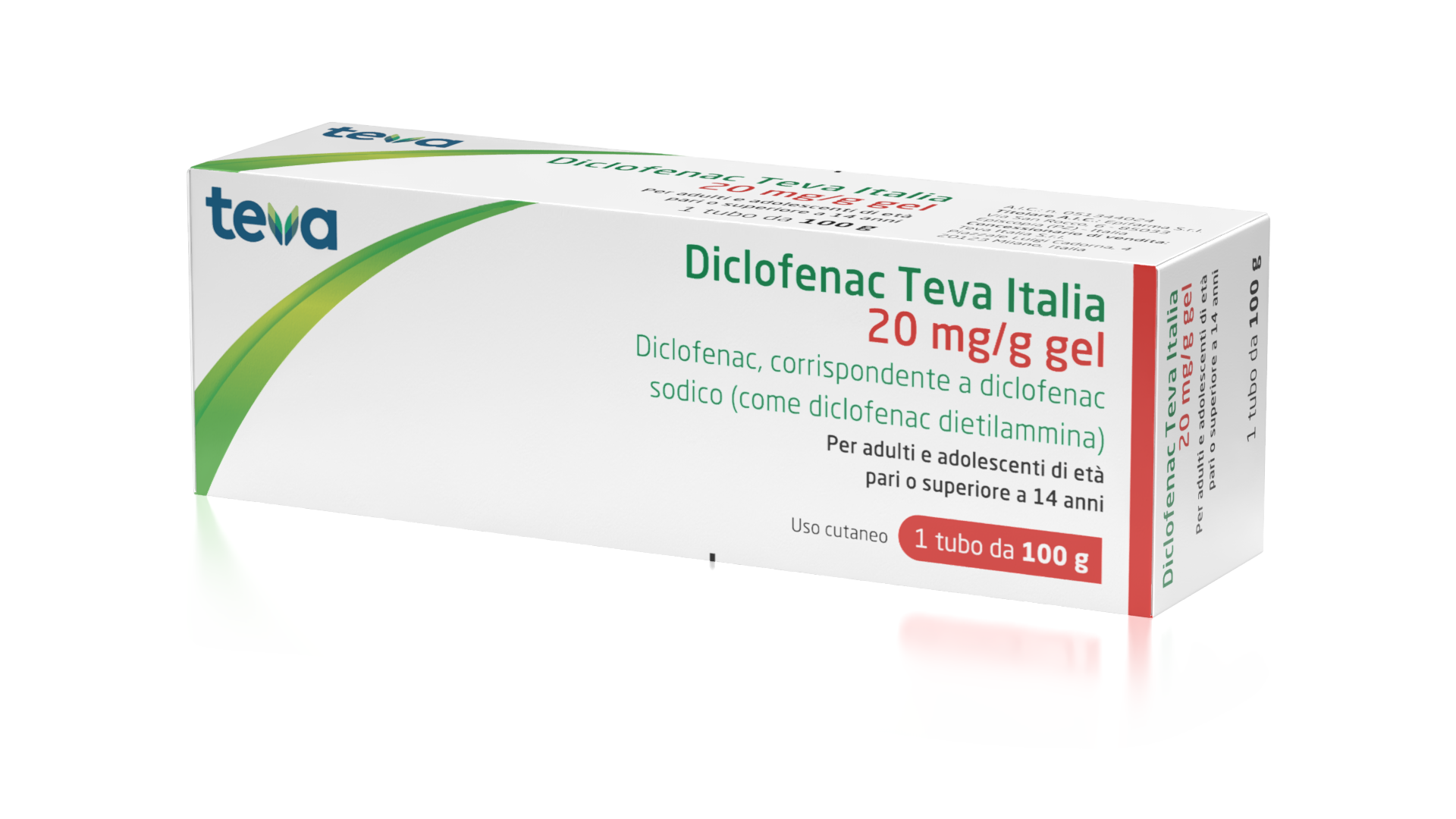 DICLOFENAC TE*GEL 100G 20MG/G - Farmacia Murachelli Di Putelli dr. Giovanni