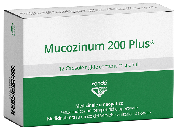 VANDA MUCOZINUM 200 PLUS 12 CAPSULE - Farmacia Murachelli Di Putelli dr. Giovanni