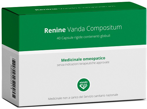 RENINE VANDA COMPOSITUM 40 CAPSULE RIGIDE CONTENENTI GLOBULI - Farmacia Murachelli Di Putelli dr. Giovanni