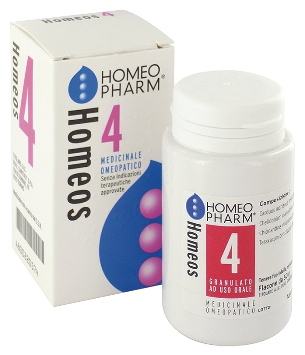 HOMEOS 4 GLOBULI 50 G - Farmacia Murachelli Di Putelli dr. Giovanni