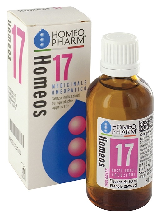 HOMEOS 17 GOCCE 50 ML - Farmacia Murachelli Di Putelli dr. Giovanni