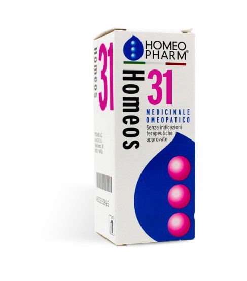HOMEOS 31 GOCCE 50 ML - Farmacia Murachelli Di Putelli dr. Giovanni