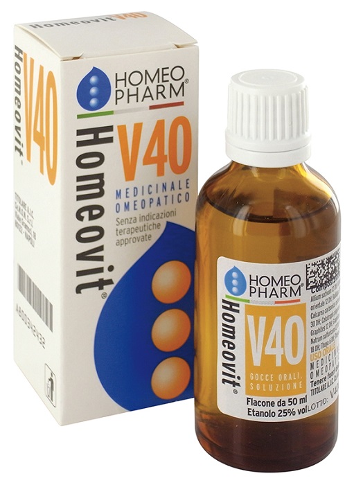 HOMEOVIT V40 GOCCE 50 ML - Farmacia Murachelli Di Putelli dr. Giovanni
