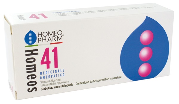 HOMEOS 41 GLOBULI 12 TUBI - Farmacia Murachelli Di Putelli dr. Giovanni