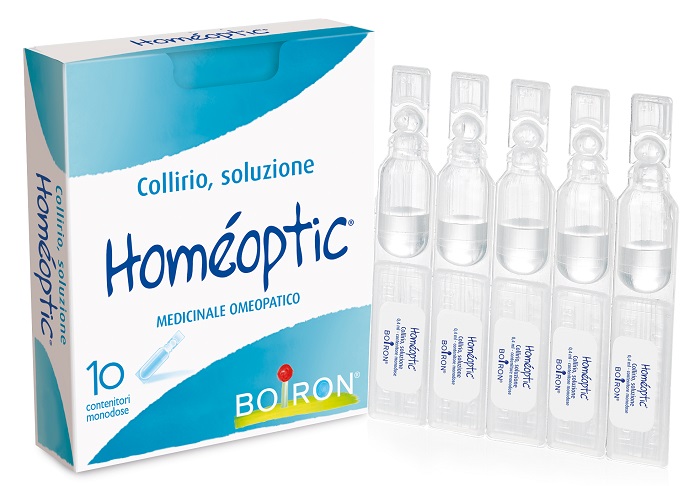 HOMEOPTIC COLLIRIO MONODOSE 10 FIALE 0,4 ML - Farmacia Murachelli Di Putelli dr. Giovanni