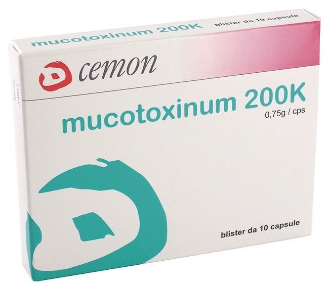MUCOTOXINUM 200K 10 CAPSULE (CM-I) - Farmacia Murachelli Di Putelli dr. Giovanni