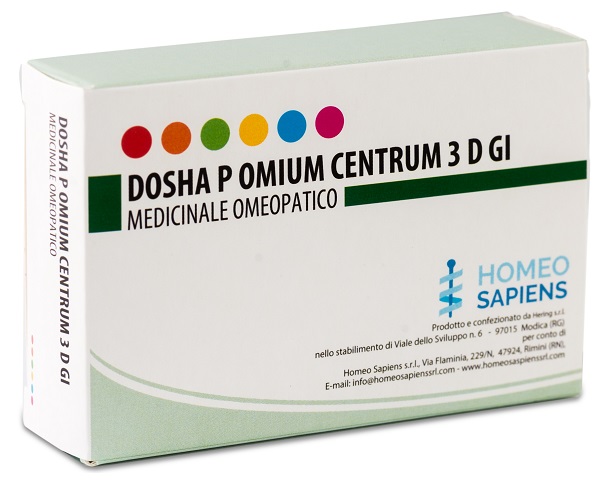 DOSHA P OMIUM CENTRUM 3 D GI 30 CAPSULE DA 500 MG - Farmacia Murachelli Di Putelli dr. Giovanni