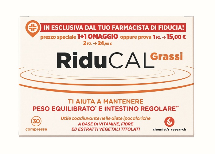 RIDUCAL GRASSI 30 COMPRESSE - Farmacia Murachelli Di Putelli dr. Giovanni