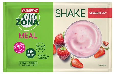 ENERZONA INSTANT MEAL FRAGOLA YOGHURT 1 BUSTA DA 50 GRAMMI - Farmacia Murachelli Di Putelli dr. Giovanni