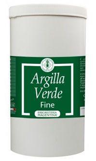 ARGILLA VERDE FINE 1 KG - Farmacia Murachelli Di Putelli dr. Giovanni