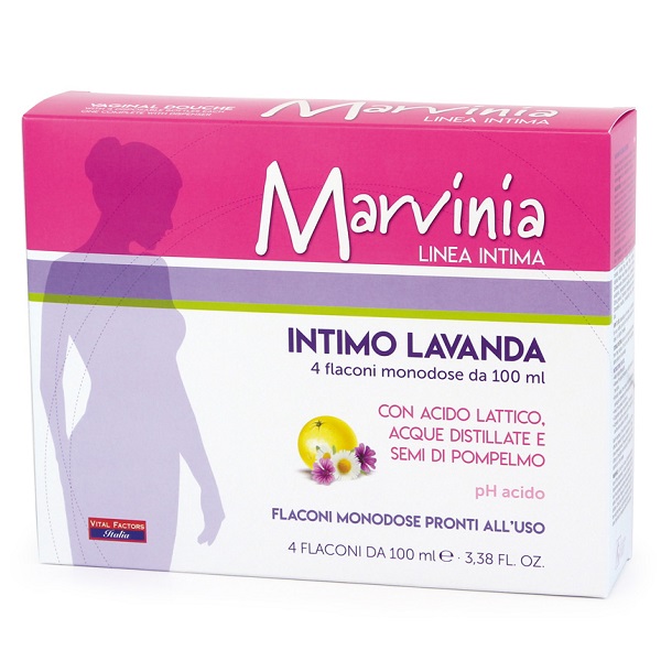 MARVINIA LAVANDA VAGINALE 4 FLACONI 100ML - Farmacia Murachelli Di Putelli dr. Giovanni