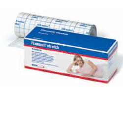 FASCIA AUTOADESIVA IPOALLERGENICA FISSAGGIO CATETERI FIXOMULL STRETCH. SUPPORTO IN POLIESTERE NON TESSUTO BIANCO, MASSA IN POLICARBONATO SENZA RESINE E GOMME NATURALI. 15X200CM - Farmacia Murachelli Di Putelli dr. Giovanni