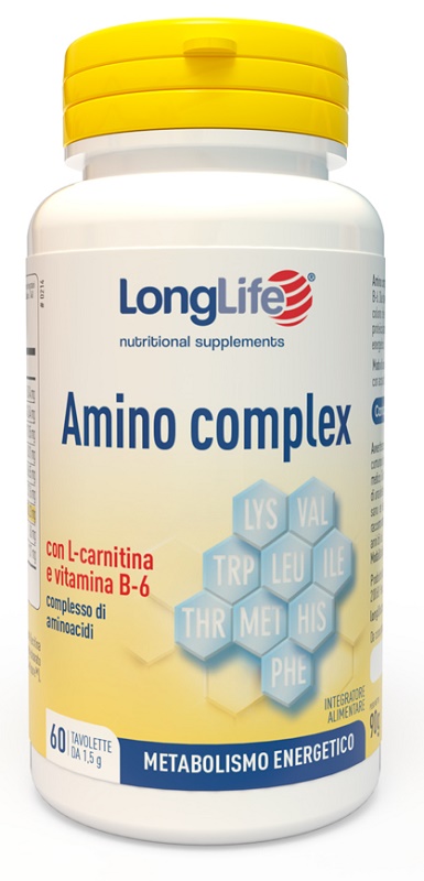LONGLIFE AMINO COMPLEX 60 TAVOLETTE - Farmacia Murachelli Di Putelli dr. Giovanni