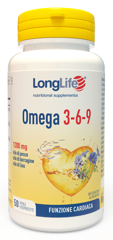 LONGLIFE OMEGA 3-6-9 50 PERLE FOTOPROTETTE - Farmacia Murachelli Di Putelli dr. Giovanni