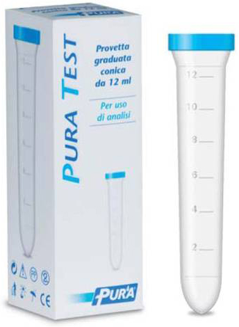 PROVETTA PER URINE PURA TEST GRADUATA CONICA 12 ML - Farmacia Murachelli Di Putelli dr. Giovanni