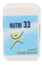 NUTRI 33 60 COMPRESSE - Farmacia Murachelli Di Putelli dr. Giovanni