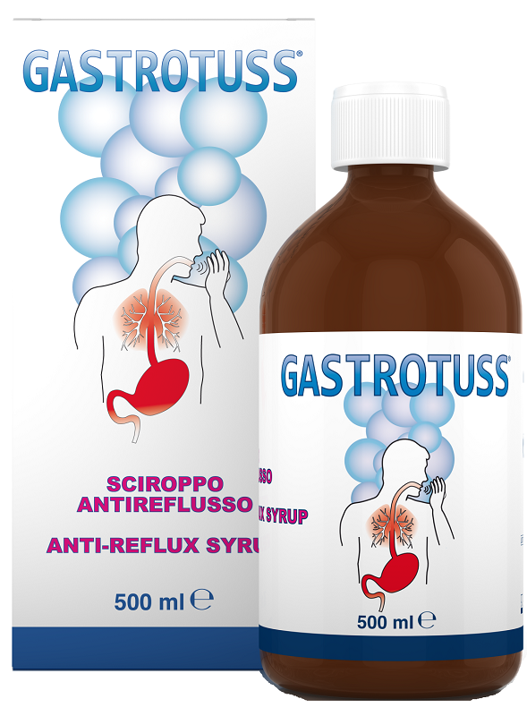SCIROPPO ANTIREFLUSSO GASTROTUSS 500 ML - Farmacia Murachelli Di Putelli dr. Giovanni
