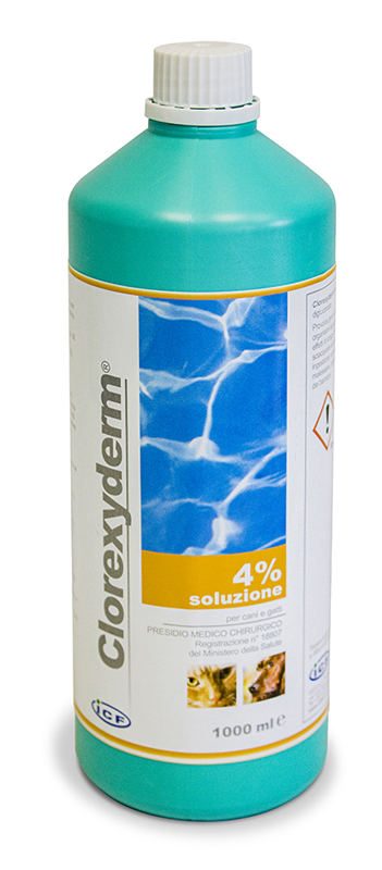CLOREXYDERM SOLUZIONE 4% 1000 ML - Farmacia Murachelli Di Putelli dr. Giovanni