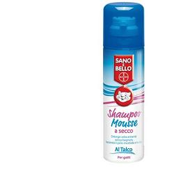 SANO E BELLO SHAMPOO MOUSSE GATTO FLACONE 200 ML - Farmacia Murachelli Di Putelli dr. Giovanni