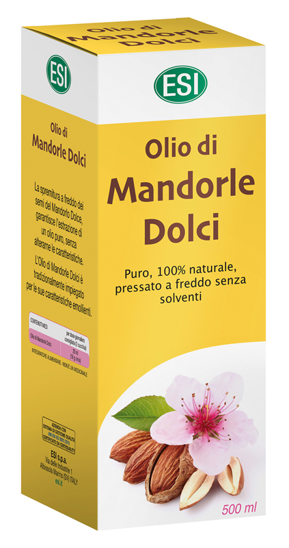 ESI OLIO MANDORLE DOLCI 500 ML - Farmacia Murachelli Di Putelli dr. Giovanni