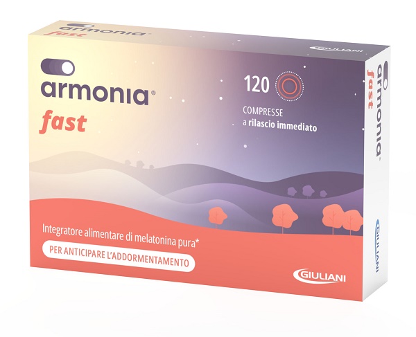 ARMONIA FAST 1 MG MELATONINA 120 COMPRESSE - Farmacia Murachelli Di Putelli dr. Giovanni