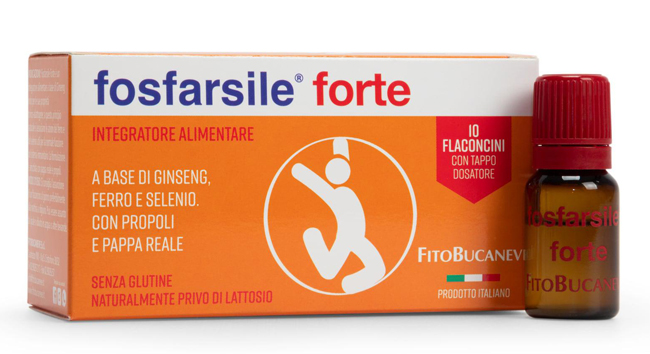 FOSFARSILE FORTE GINSENG 10 FLACONCINI - Farmacia Murachelli Di Putelli dr. Giovanni
