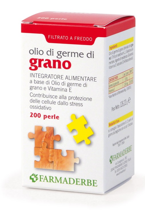 OLIO DI GERME DI GRANO 200 PERLE - Farmacia Murachelli Di Putelli dr. Giovanni