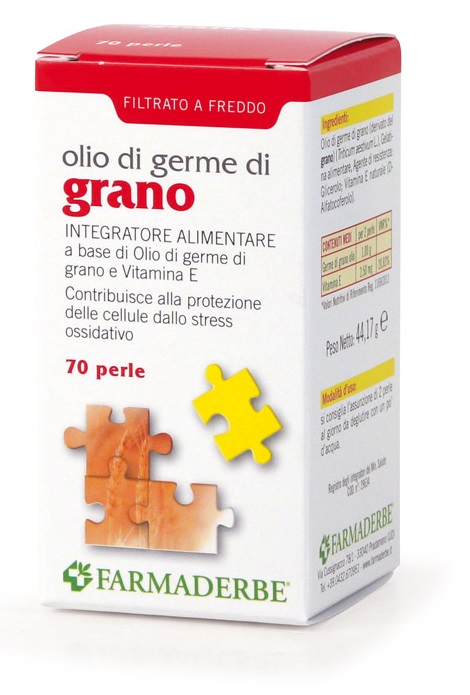 OLIO DI GERME DI GRANO 70 PERLE - Farmacia Murachelli Di Putelli dr. Giovanni