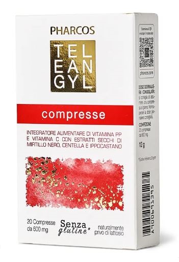 PHARCOS TELEANGYL 20 COMPRESSE DA 600 MG - Farmacia Murachelli Di Putelli dr. Giovanni