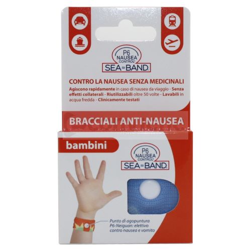 BRACCIALE ANTI NAUSEA PER BAMBINI P6 NAUSEA CONTROL 2 PEZZI - Farmacia Murachelli Di Putelli dr. Giovanni