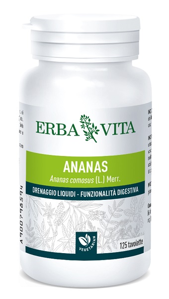 ANANAS 125 TAVOLETTE 400 MG - Farmacia Murachelli Di Putelli dr. Giovanni