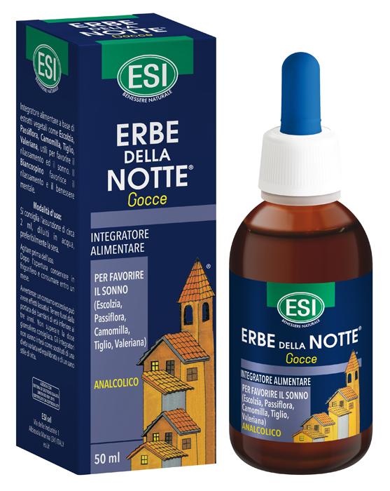 ESI ERBE DELLA NOTTE GOCCE ANALCOLICO 50 ML - Farmacia Murachelli Di Putelli dr. Giovanni