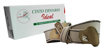 CINTO ERNIARIO IDEAL IN TESSUTO ELASTICO FORTE DESTRO GRIGIO FRANGIATO 105CM - Farmacia Murachelli Di Putelli dr. Giovanni