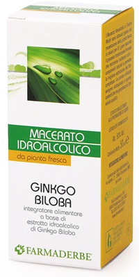GINKGO BILOBA MACERATO IDROALCOLICO 50 ML - Farmacia Murachelli Di Putelli dr. Giovanni