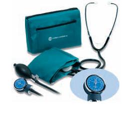 SFIGMOMANOMETRO ANEROIDE MANUALE DA BRACCIO CON FONENDOSCOPIO MODELLO POCKET  ALTA PRECISIONE  BRACCIALE IMPERMEABILE REGOLABILE  VALVOLA DI RILASCIO PROFESSIONALE - Farmacia Murachelli Di Putelli dr. Giovanni