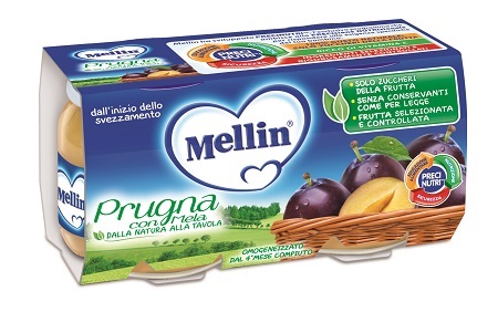 MELLIN OMOGENEIZZATO PRUGNA MELA 100 G 2 PEZZI - Farmacia Murachelli Di Putelli dr. Giovanni