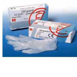 GUANTO IN VINILE SOFT MISURA MEDIA PER ESPLORAZIONI ESAMINAZIONI TERAPIA E LABORATORIO MASSIMO COMFORT ED ELEVATA SENSIBILITA' TATTILE 100 PEZZI - Farmacia Murachelli Di Putelli dr. Giovanni