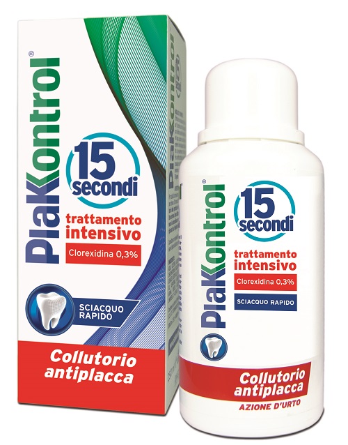 PLAKKONTROL 15 SECONDI COLLUTORIO 250 ML - Farmacia Murachelli Di Putelli dr. Giovanni