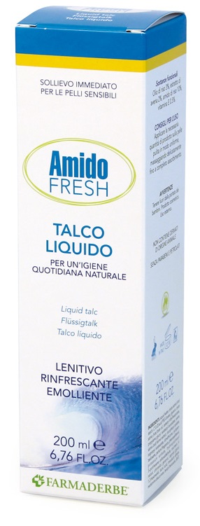 AMIDO FRESH TALCO LIQUIDO 200 ML - Farmacia Murachelli Di Putelli dr. Giovanni