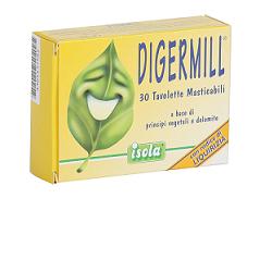 DIGERMILL 30 TAVOLETTE MASTICABILI - Farmacia Murachelli Di Putelli dr. Giovanni