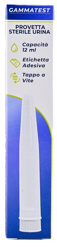 PROVETTA STERILE PER URINA 12ML GAMMADIS - Farmacia Murachelli Di Putelli dr. Giovanni
