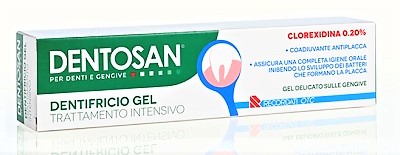 DENTOSAN GEL DENTIFRICIO CLOREXIDINA 0,2% 75 ML - Farmacia Murachelli Di Putelli dr. Giovanni